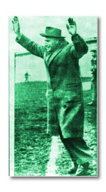 Albert Cazenave, entraineur des Champions de 1946