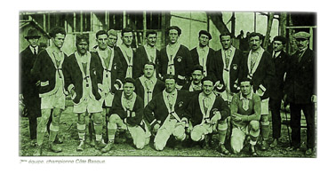 Les Champions de Cte Basque 1912