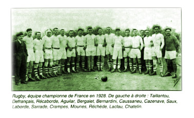 Les Champions de France 1928